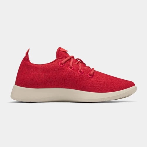 Allbirds Wool Runners - TUKE MARINARA (White Sole) sleek everyday shoe design