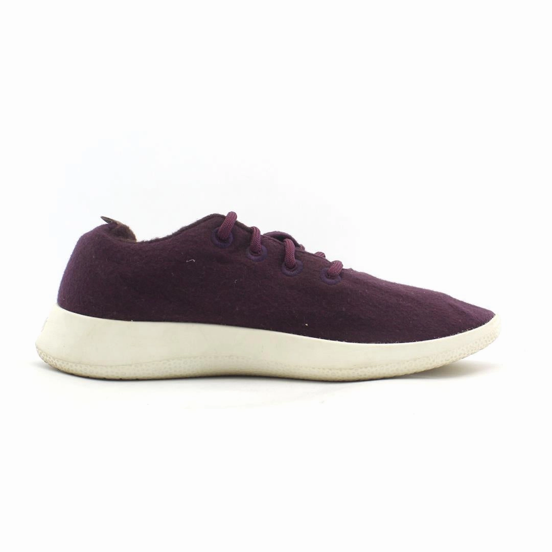 Allbirds Wool Runners Dark Pink (Cream Sole) EX sleek everyday shoe design
