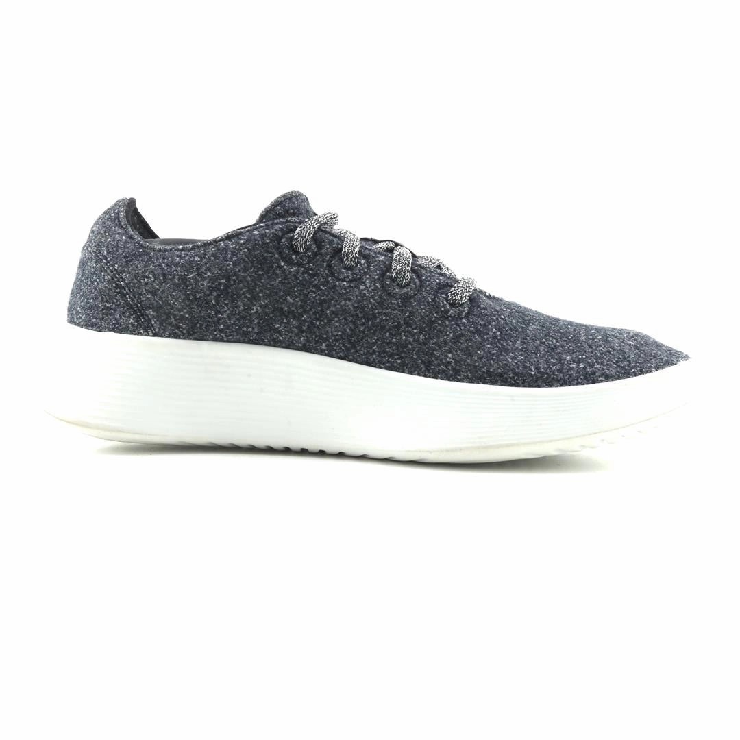 Allbirds Wool Runners Go - Dark Grey (Light Grey Sole) EX casual comfortable footwear
