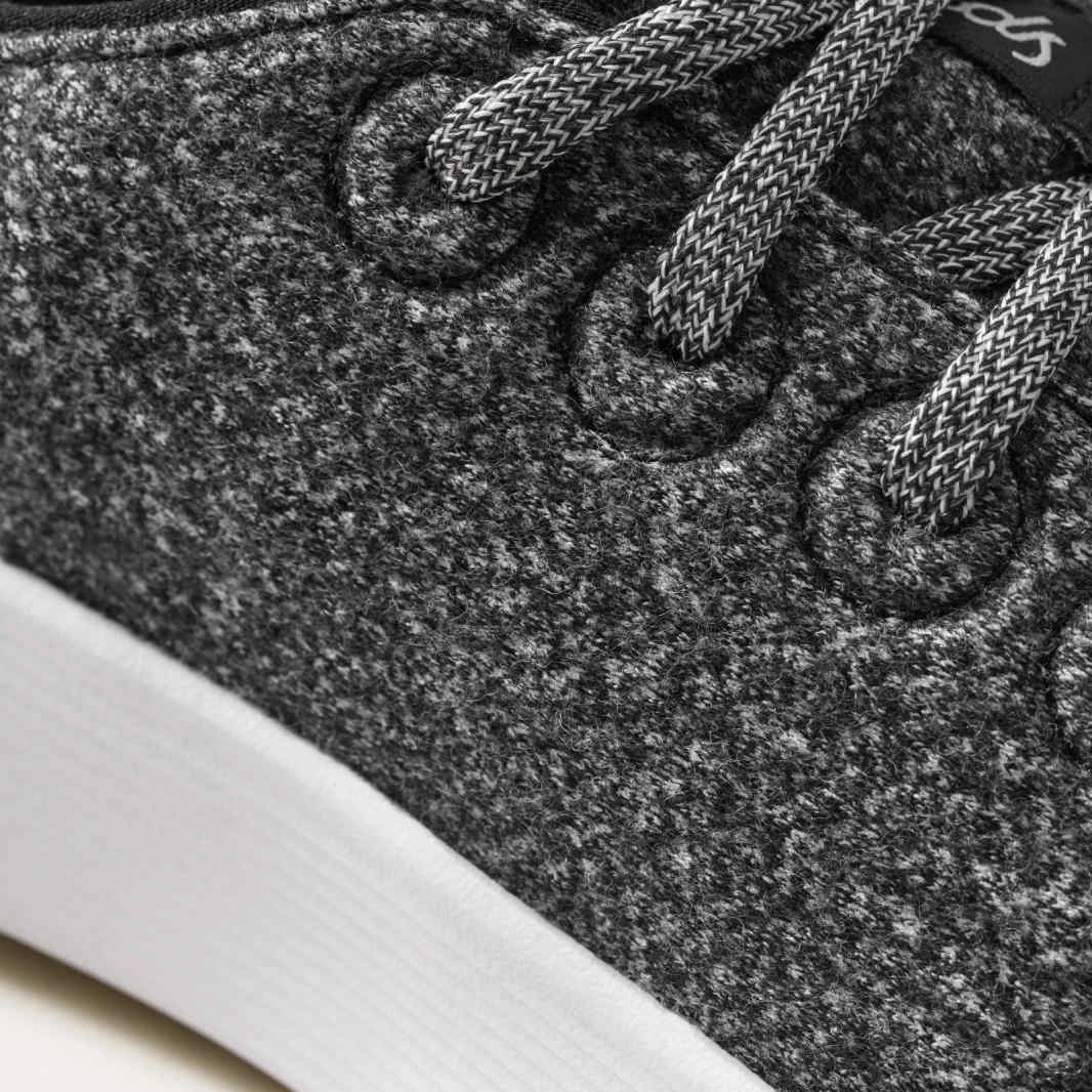 Allbirds Wool Runners Go - Dark Grey (Light Grey Sole) sleek everyday shoe design