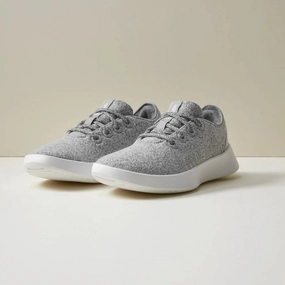 Allbirds Wool Runners Go - Medium Grey (Blizzard Sole) Allbirds eco-friendly footwear