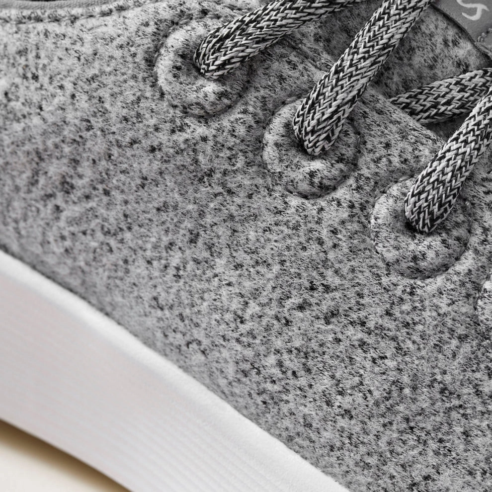 Allbirds Wool Runners Go - Medium Grey (Blizzard Sole) casual comfortable footwear