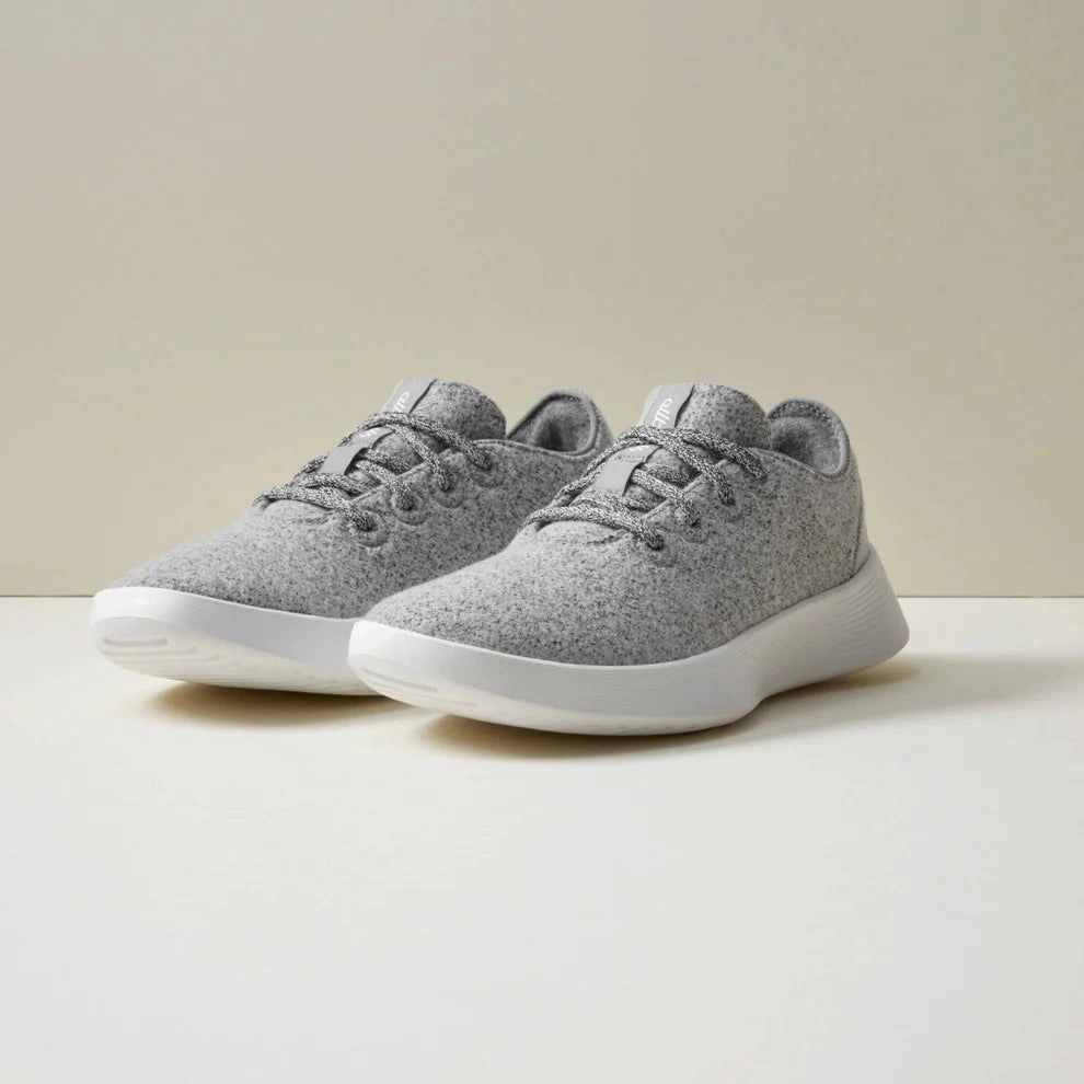 Allbirds Wool Runners Go - Medium Grey (Blizzard Sole) Allbirds eco-friendly footwear