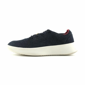 Allbirds Wool Runners Go - Natural Black/Kea Red (Natural White Sole) EX Allbirds eco-friendly footwear