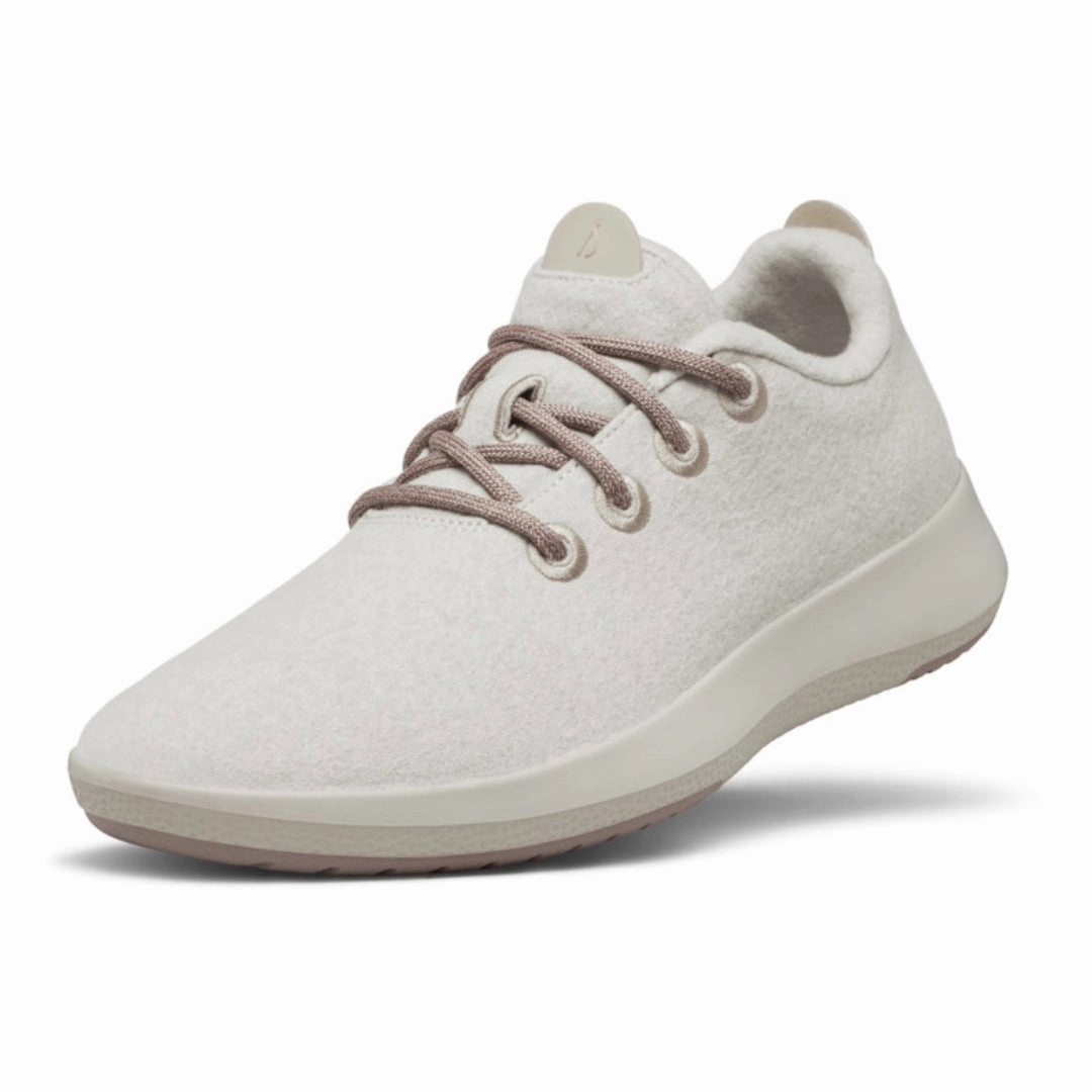 Allbirds Wool Runners Mizzles - CLASSICS: Cream Color (Sole) sleek everyday shoe design