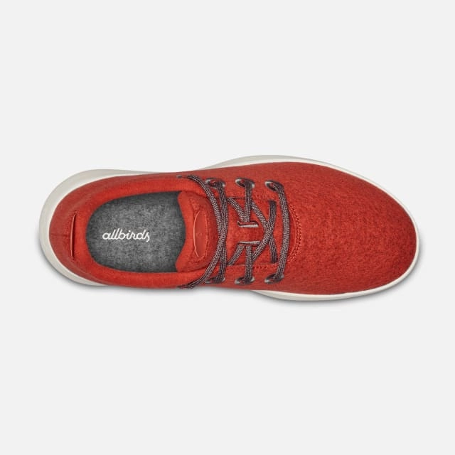 Allbirds Wool Runners Mizzles - CLASSICS: Lychee (Cream Sole) sleek everyday shoe design
