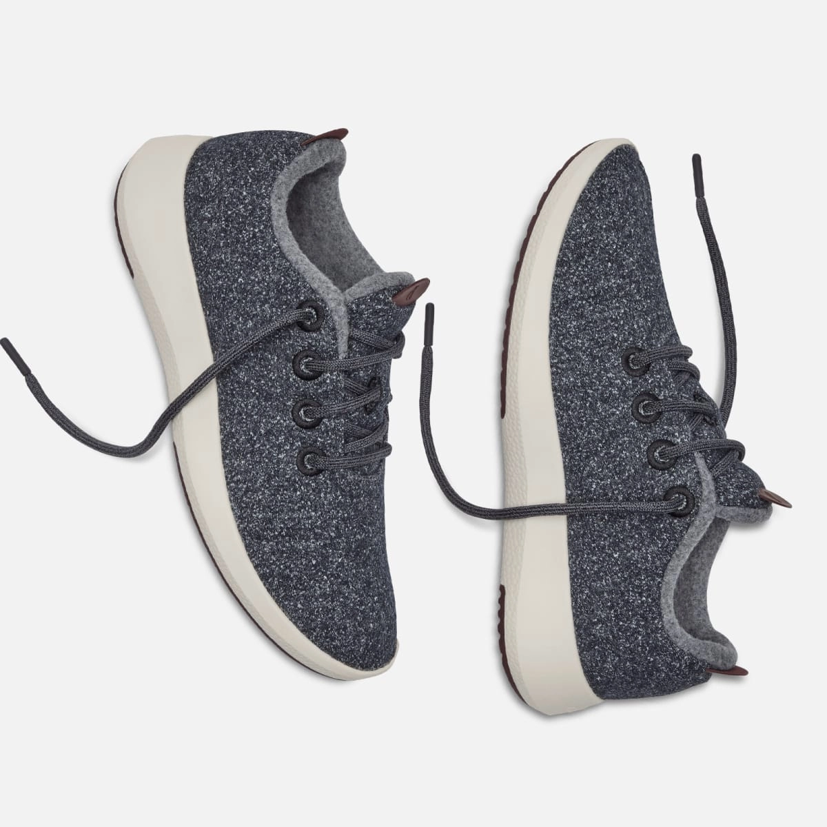 Allbirds Wool Runners Mizzles - CLASSICS:Natural Grey (Cream Sole) sleek everyday shoe design