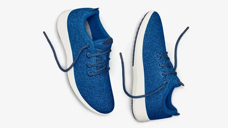Allbirds Wool Runners Mizzles - LIMITED EDITION: Blue (Cream Sole) sleek everyday shoe design