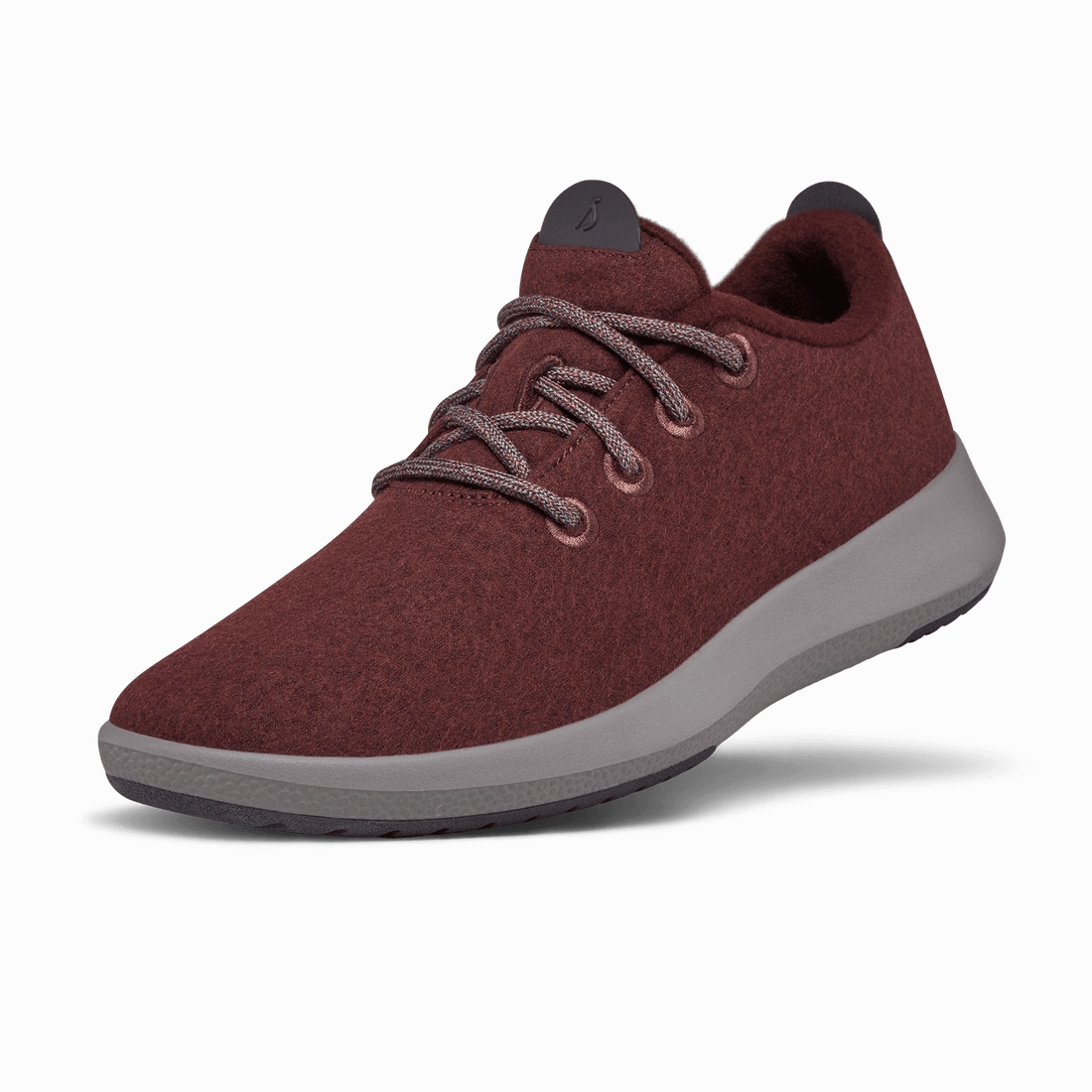 Allbirds Wool Runners Mizzles - LIMITED EDITION: Burgundy Mehroon (Dark Gray Sole) casual comfortable footwear
