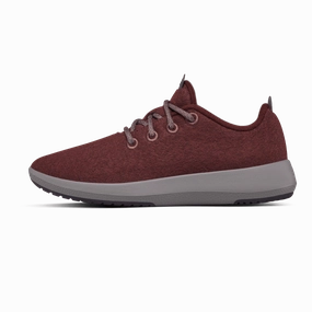 Allbirds Wool Runners Mizzles - LIMITED EDITION: Burgundy Mehroon (Dark Gray Sole) Allbirds eco-friendly footwear