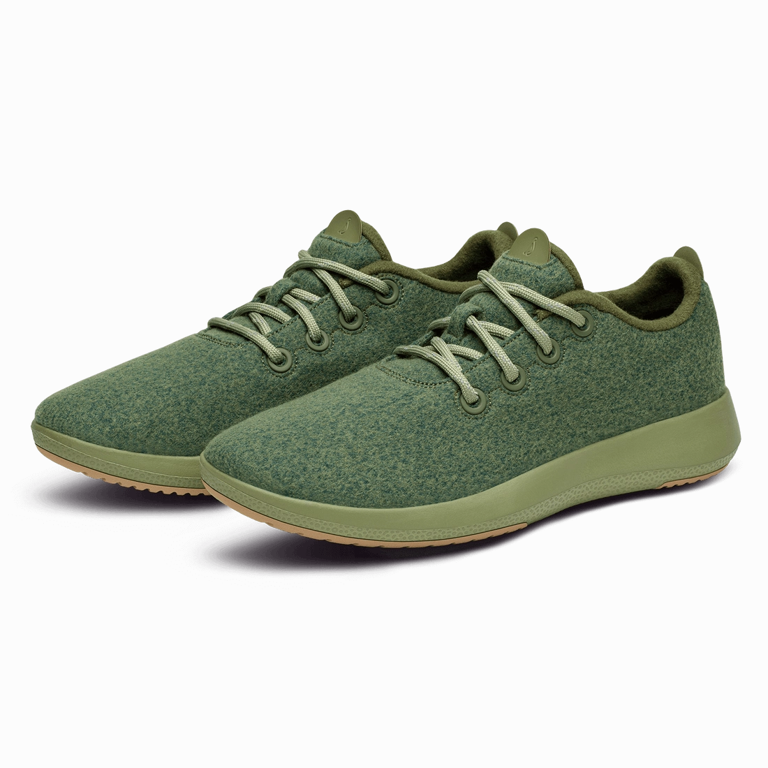 Allbirds Wool Runners Mizzles - LIMITED EDITION: Calm Cargo (Rugged Khaki Sole) casual comfortable footwear