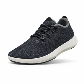 Allbirds Wool Runners Mizzles - LIMITED EDITION: Dark Grey (Natural White Sole) Allbirds casual shoe styles
