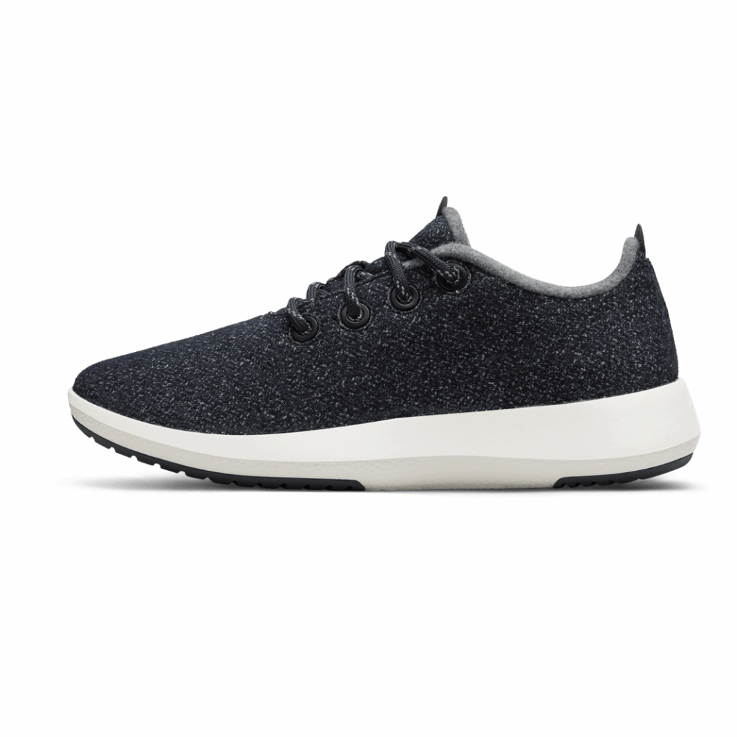 Allbirds Wool Runners Mizzles - LIMITED EDITION: Dark Grey (Natural White Sole) sleek everyday shoe design