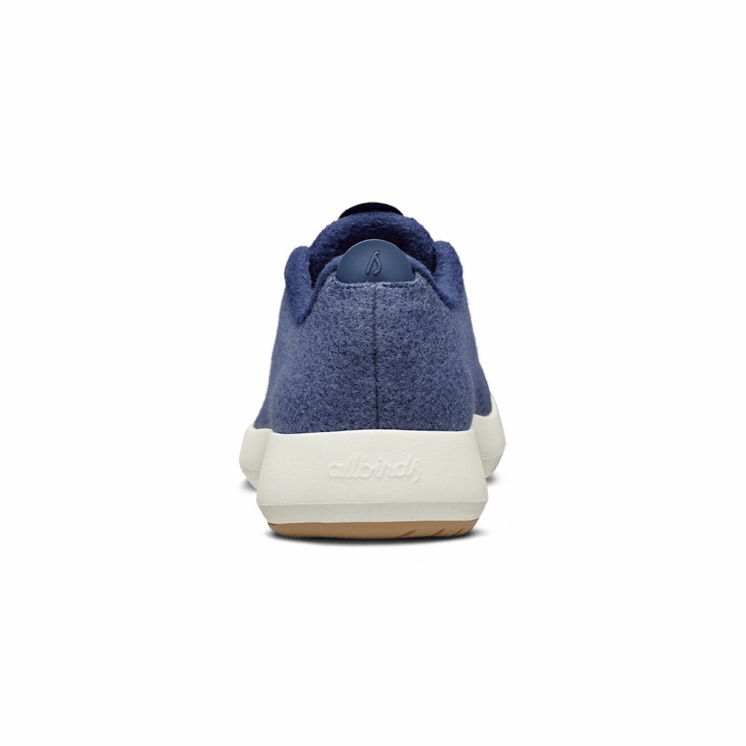 Allbirds Wool Runners Mizzles - LIMITED EDITION: Hazy Indigo (Natural White Sole) casual comfortable footwear