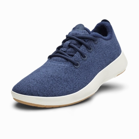 Allbirds Wool Runners Mizzles - LIMITED EDITION: Hazy Indigo (Natural White Sole) Allbirds eco-friendly footwear