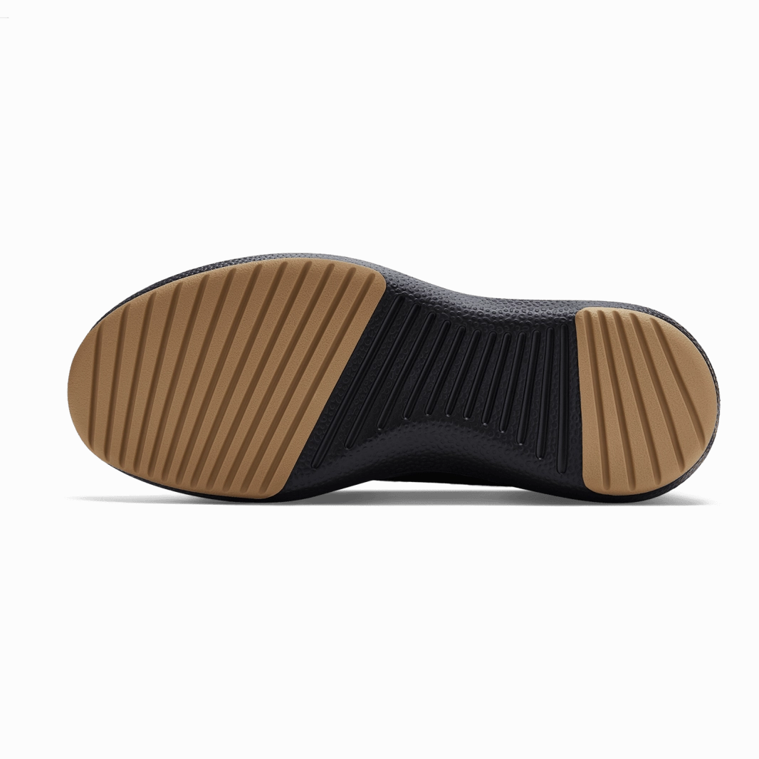 Allbirds Wool Runners Mizzles - LIMITED EDITION:Natural Black (Rugged Khaki Sole) sleek everyday shoe design