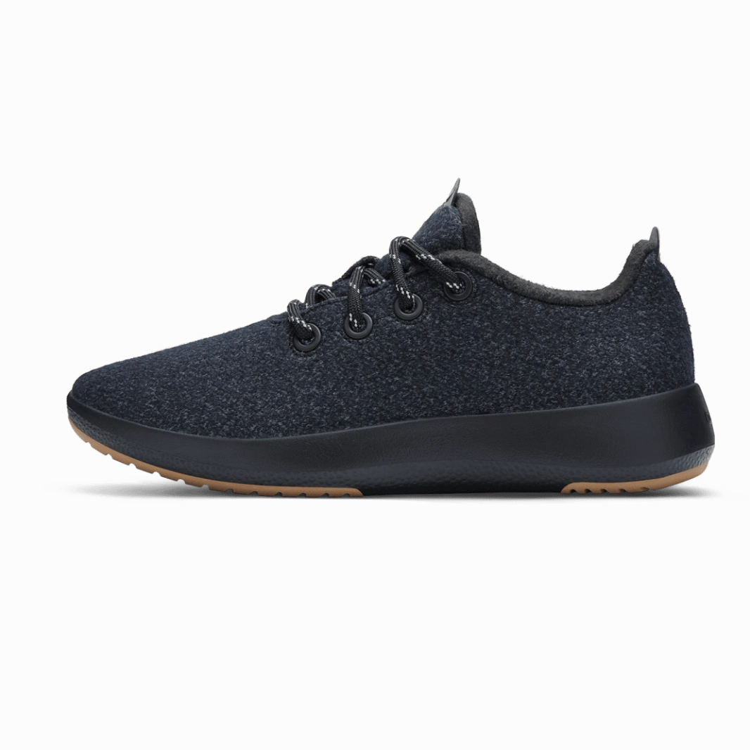 Allbirds Wool Runners Mizzles - LIMITED EDITION:Natural Black (Rugged Khaki Sole) Allbirds casual shoe styles