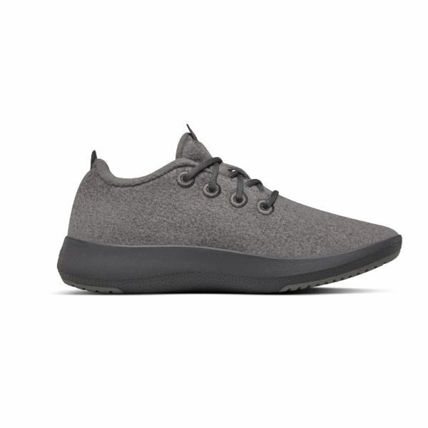 Allbirds Wool Runners Mizzles - LIMITED EDITION: Peppercorn (Dark Grey Sole) sleek everyday shoe design