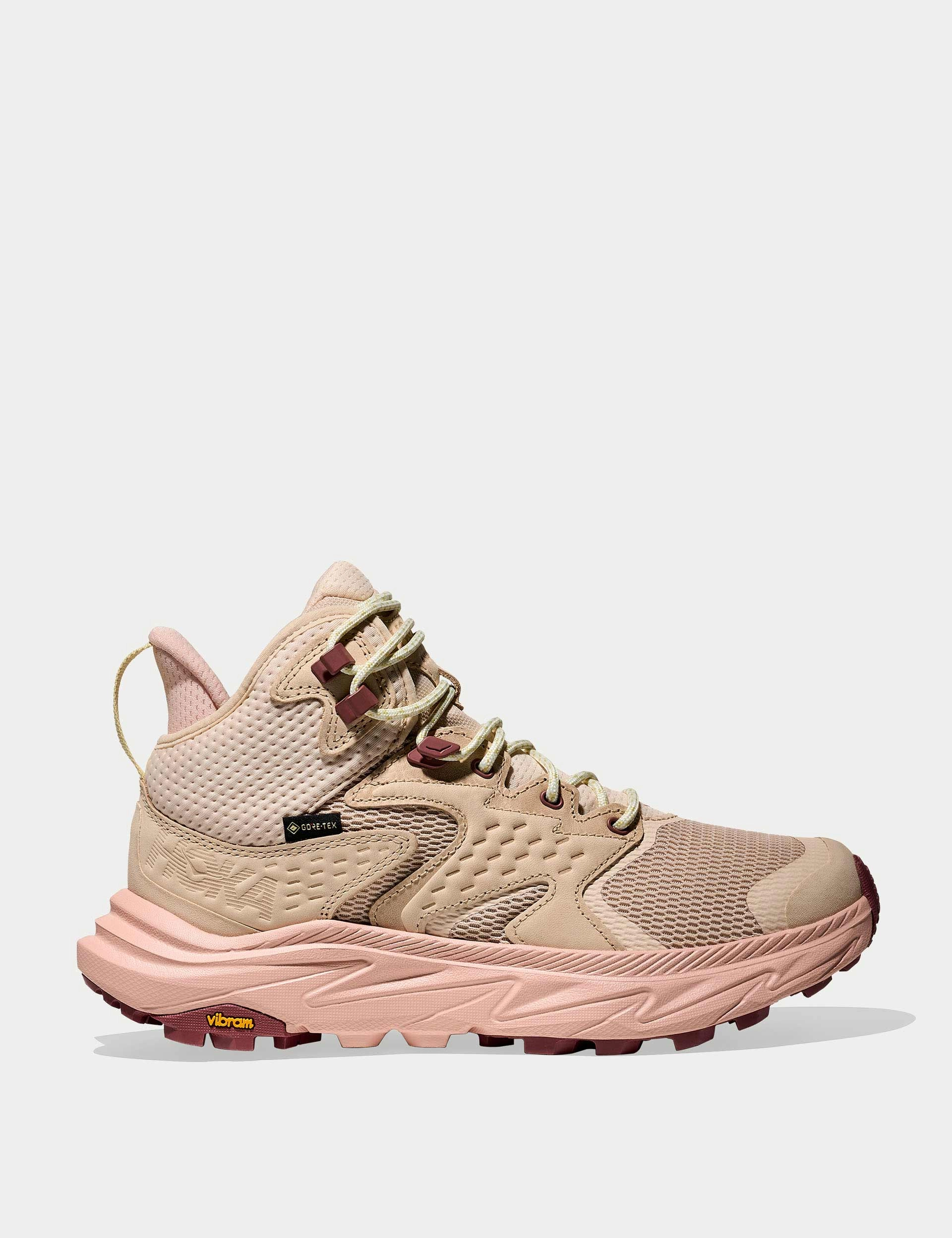 Anacapa 2 Mid Gore-Tex - Oak/Rose Latte Hoka performance shoes for runners
