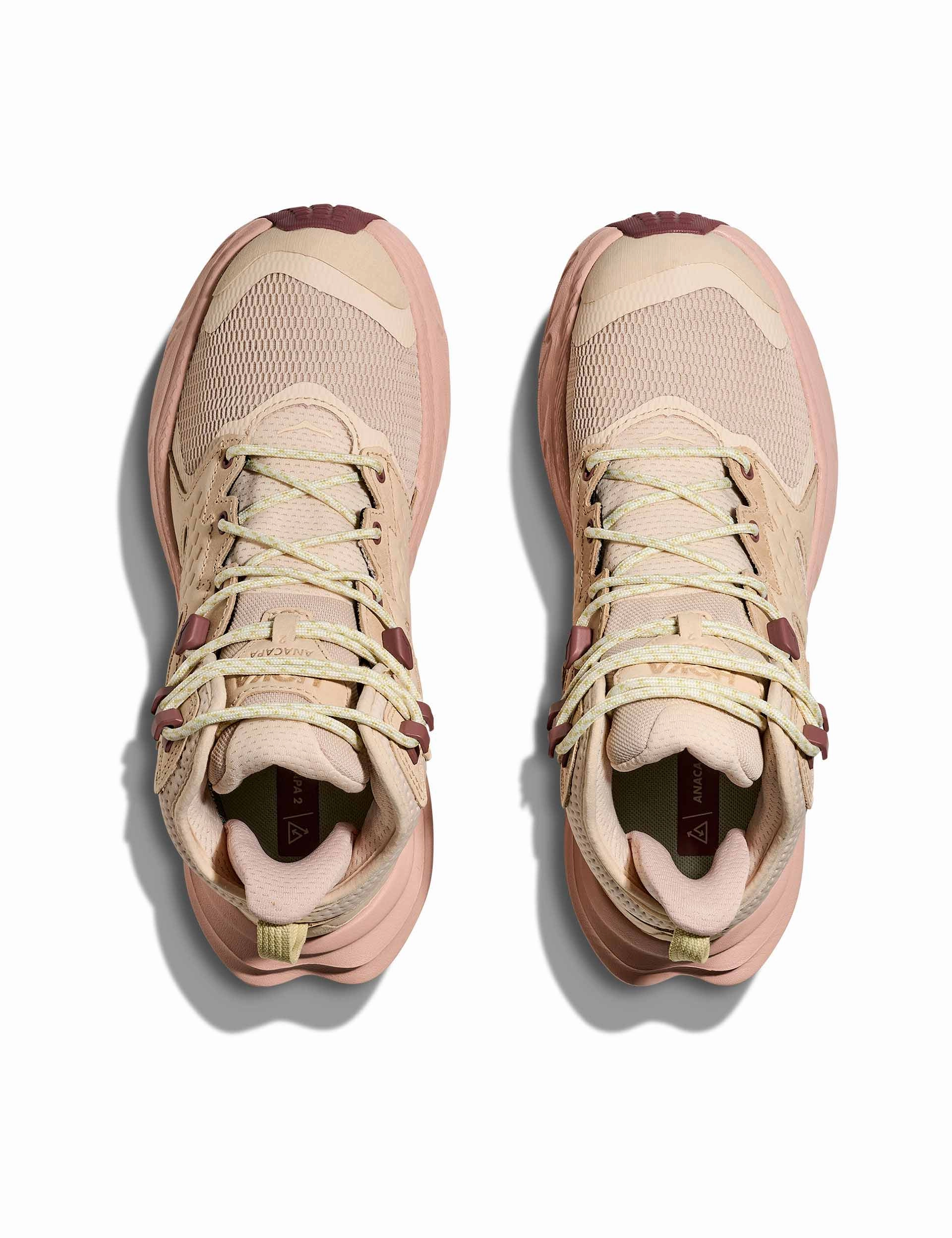 Anacapa 2 Mid Gore-Tex - Oak/Rose Latte Hoka trail-ready performance shoes