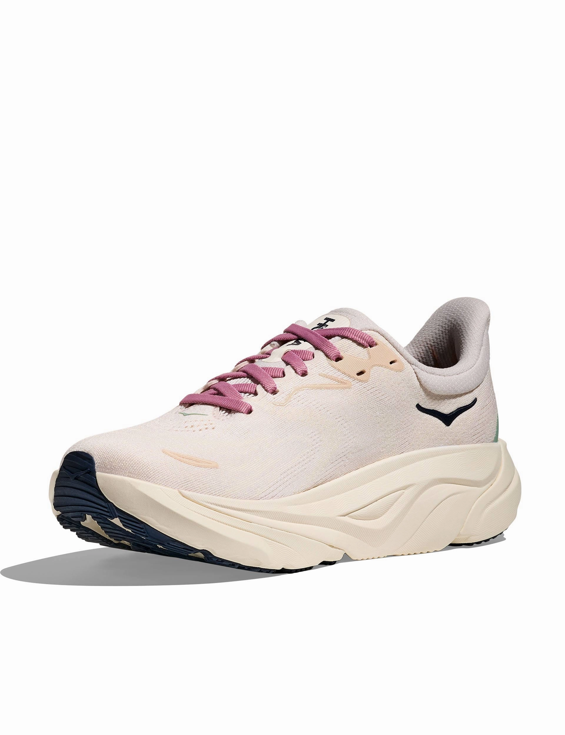 Arahi 8 - Rose Cream/Alabaster Hoka trail-ready performance shoes