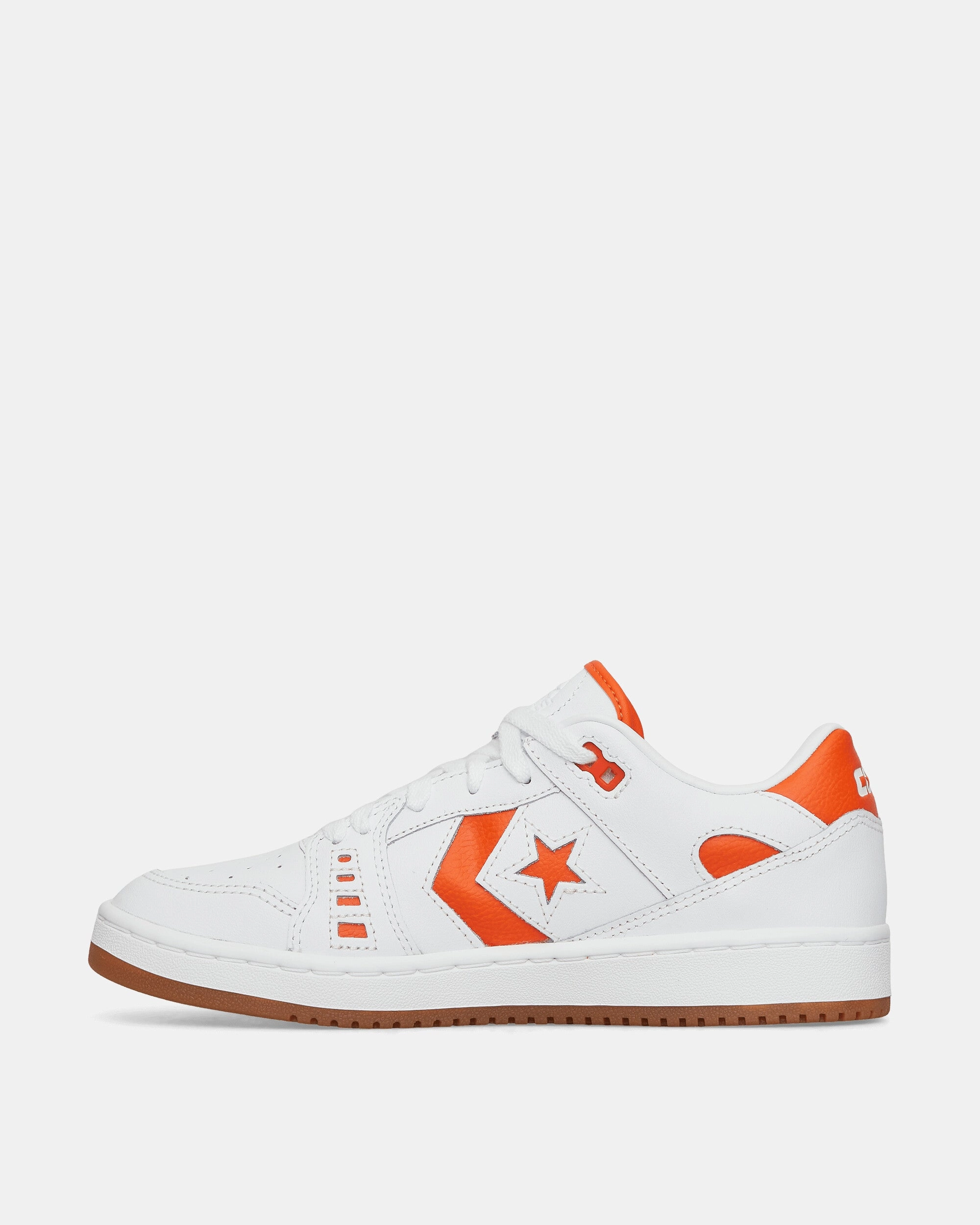 AS-1 Pro Sneakers White / Orange Classic Canvas Sneakers