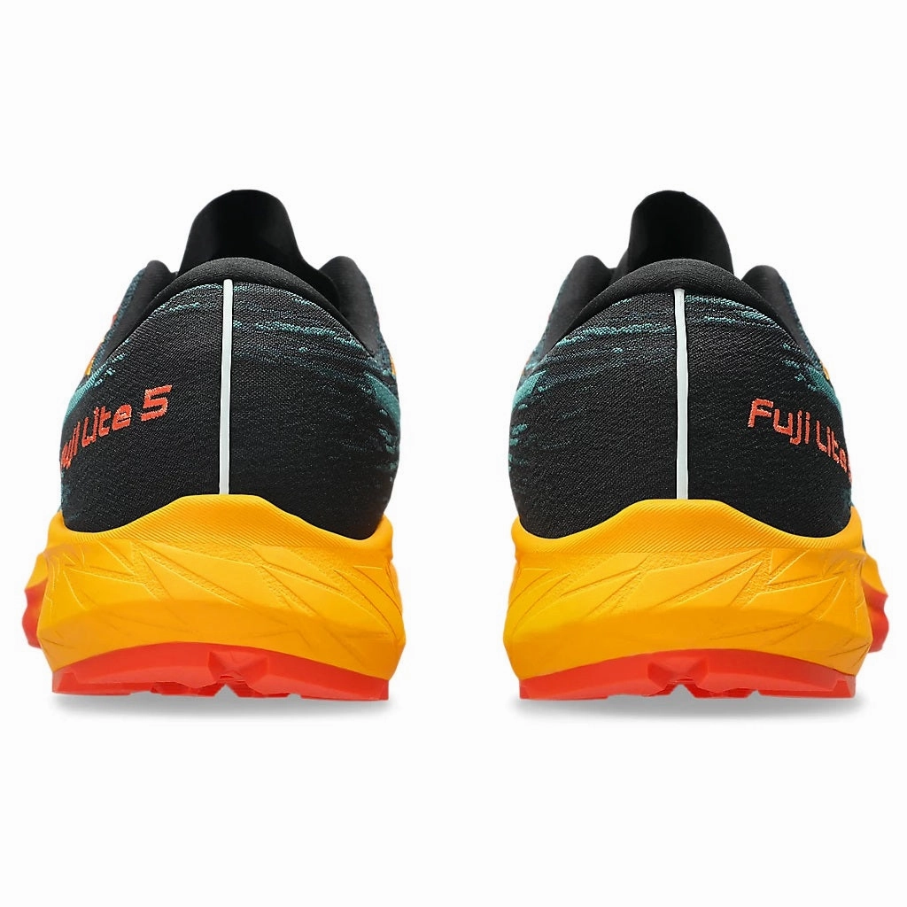 Asics Fuji Lite 5 | Saxon Green / Rainy Lake | Mens Asics classic sport shoe designs