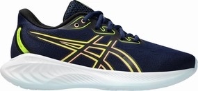 Asics Gel Cumulus 26 Junior Running Shoes - Navy Asics athletic footwear for training sessions