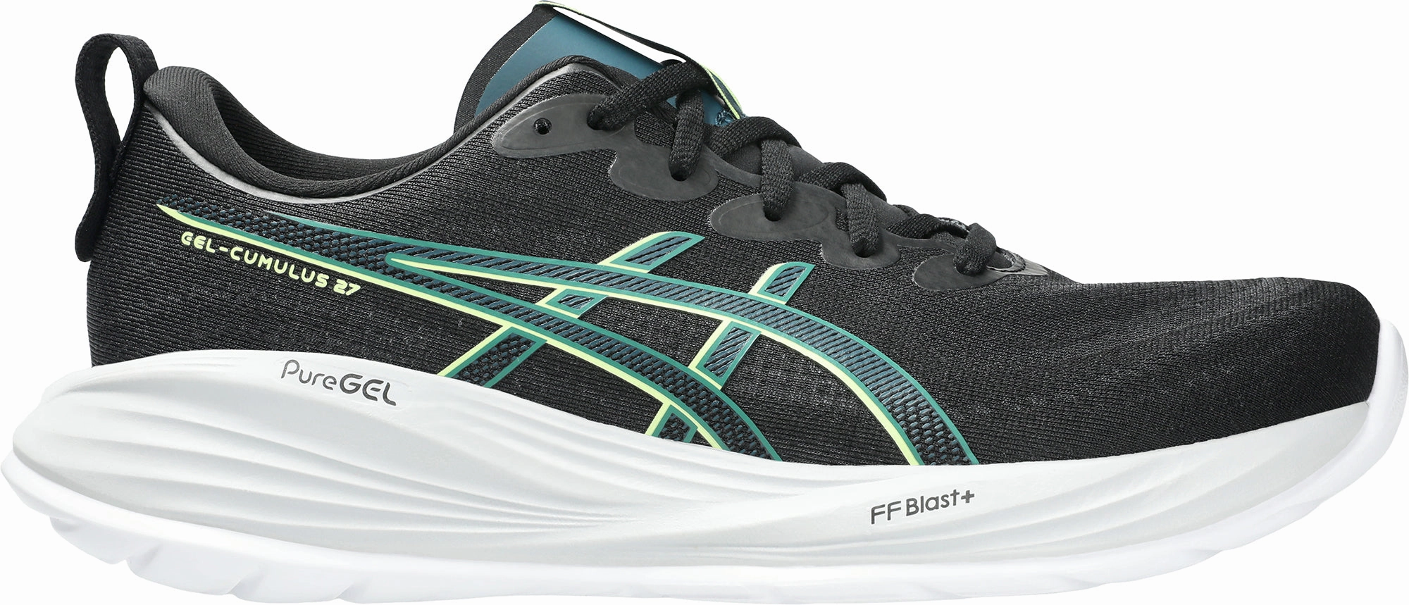 Asics Gel Cumulus 27 Mens Running Shoes - Black Asics athletic footwear for training sessions