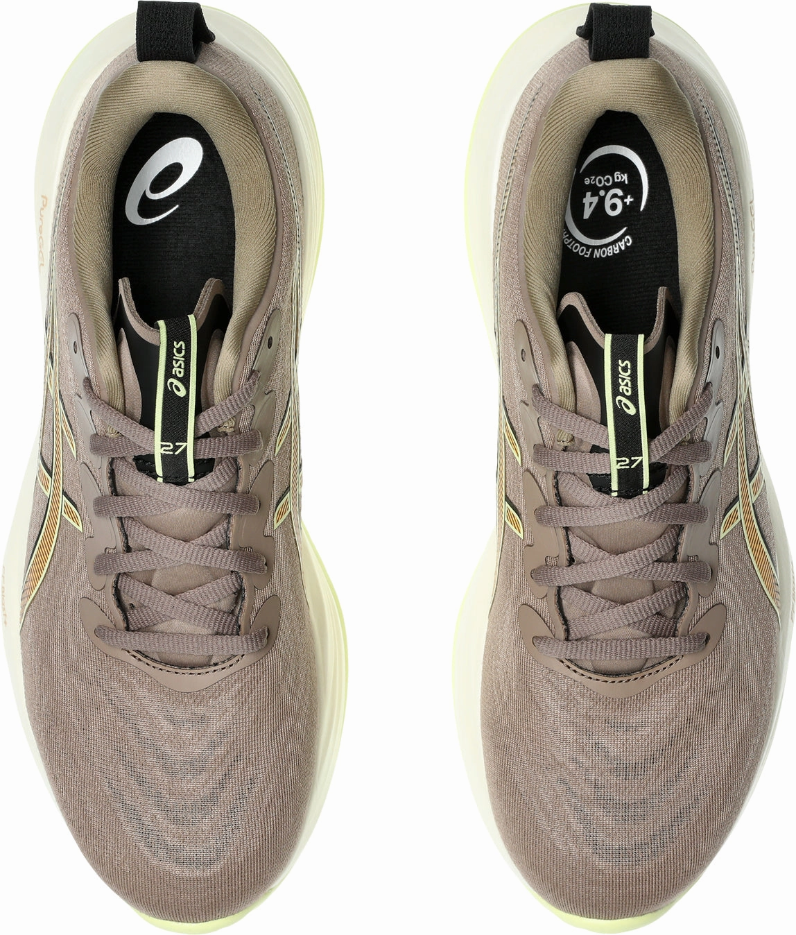 Asics Gel Cumulus 27 Mens Running Shoes - Brown Neutral Support Shoes