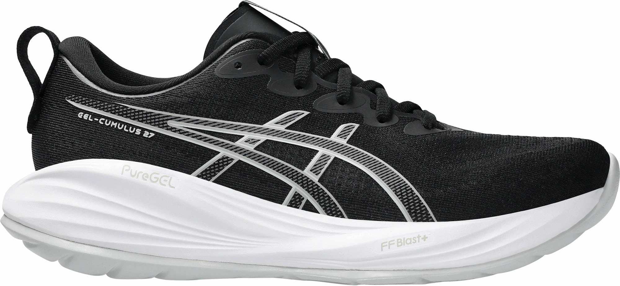 Asics Gel Cumulus 27 Womens Running Shoes - Black Asics athletic footwear for training sessions
