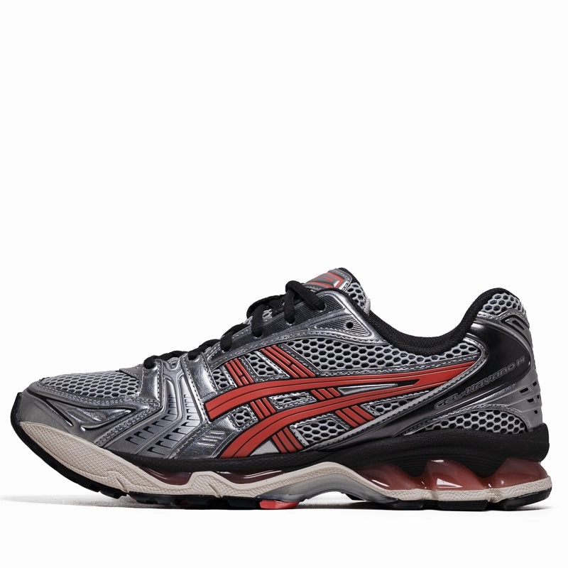 Asics Gel-Kayano 14 - White/Papaya Asics versatile shoes for sport and street