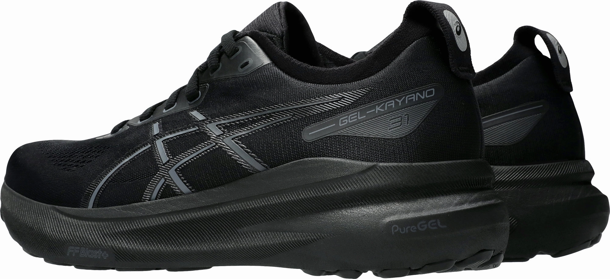 Asics Gel Kayano 31 Mens Running Shoes - Black Performance Shoes