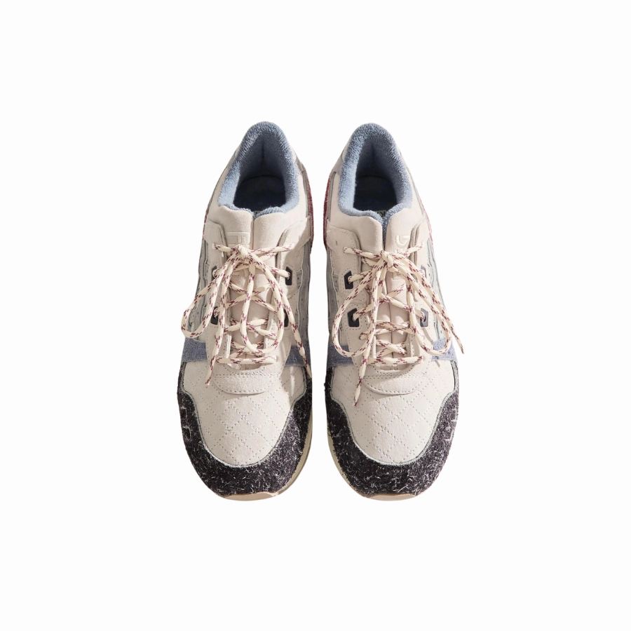 ASICS Gel-Lyte III Remastered Kith Seoul Off White Black Chambray Red Snowproof Outdoor Boots