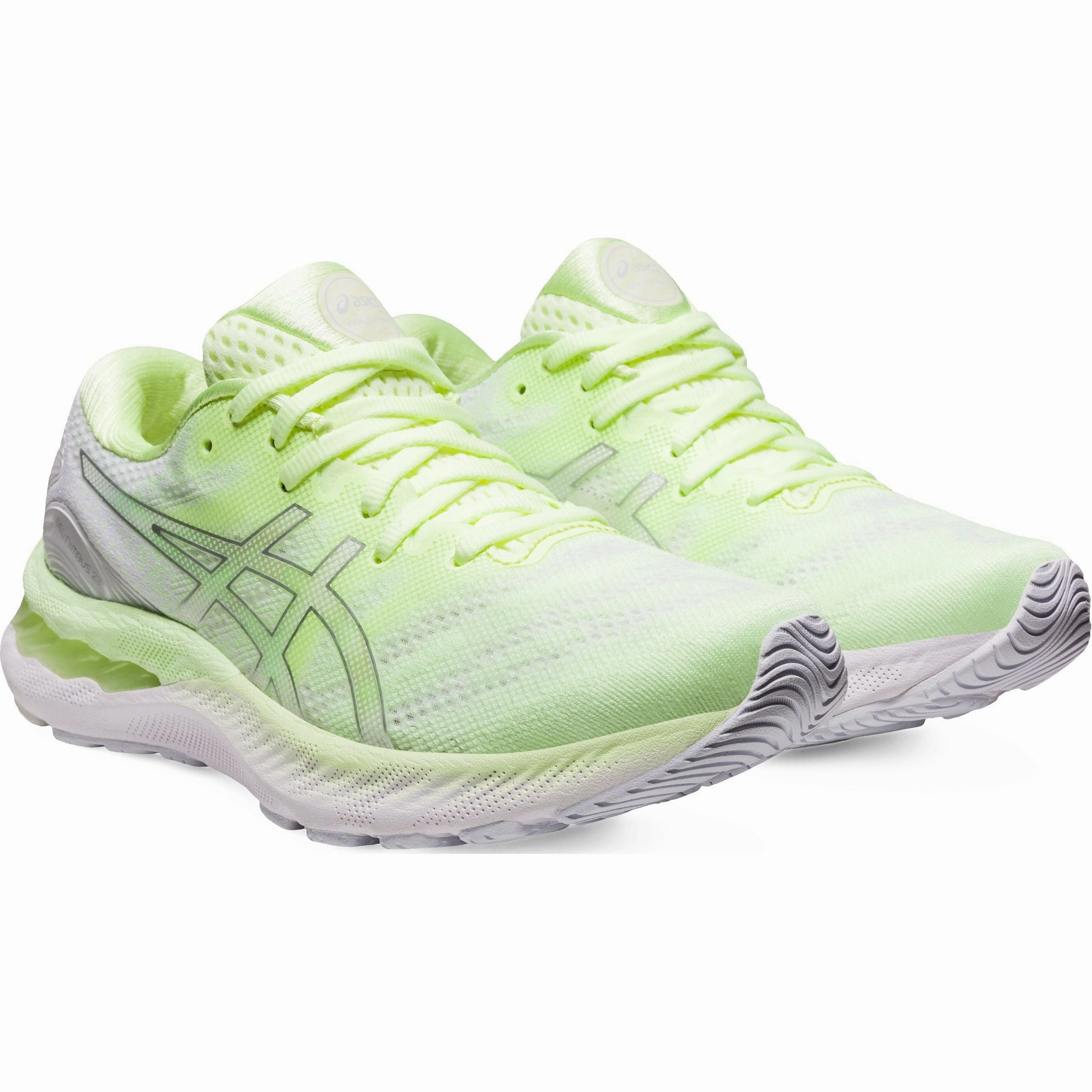 Asics Gel Nimbus 23 Womens Running Shoes - Yellow Neutral Support Shoes