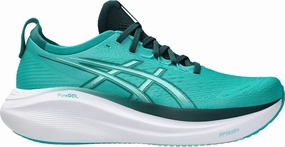 Asics Gel Nimbus 27 Mens Running Shoes - Green Asics shoe options