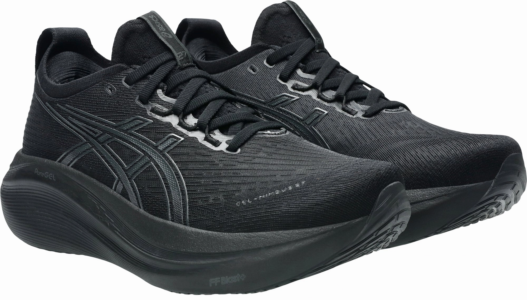 Asics Gel Nimbus 27 Womens Running Shoes - Black Performance Shoes