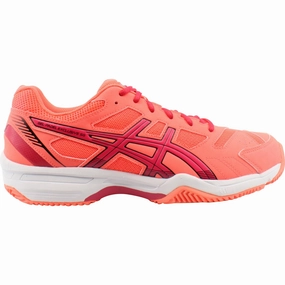 Asics Gel Padel Exclusive 4SG Womens Court Shoes - Orange Asics shoe options
