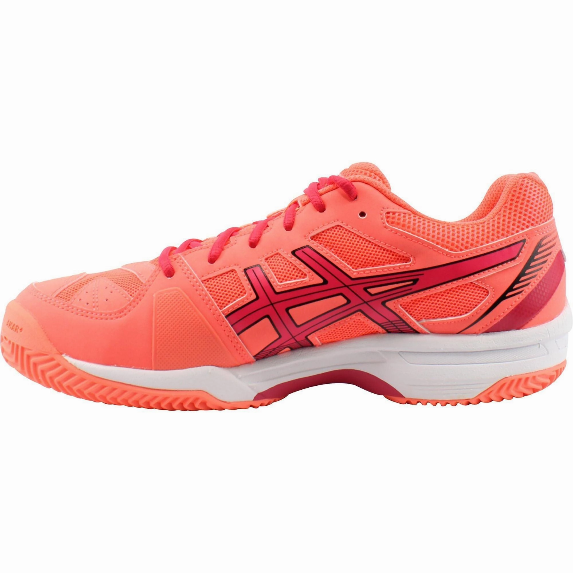 Asics Gel Padel Exclusive 4SG Womens Court Shoes - Orange Neutral Support Shoes