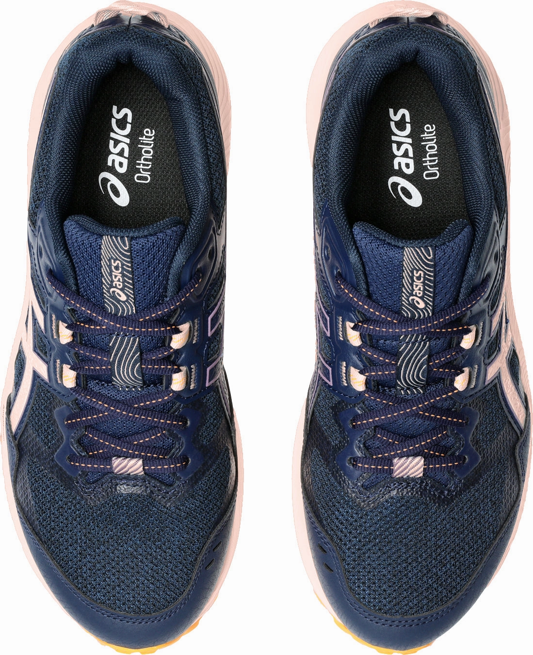 Asics Gel Sonoma 7 Womens Trail Running Shoes - Navy Neutral Support Shoes