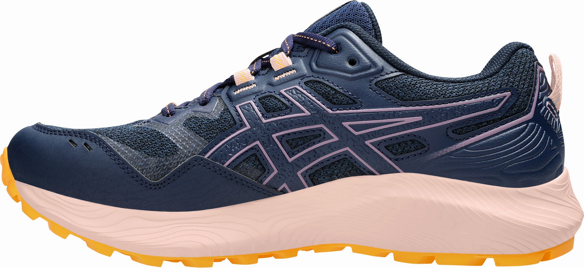 Asics Gel Sonoma 7 Womens Trail Running Shoes - Navy Neutral Support Shoes