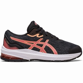 Asics GT 1000 11 GS Junior Running Shoes - Black Asics athletic footwear for training sessions