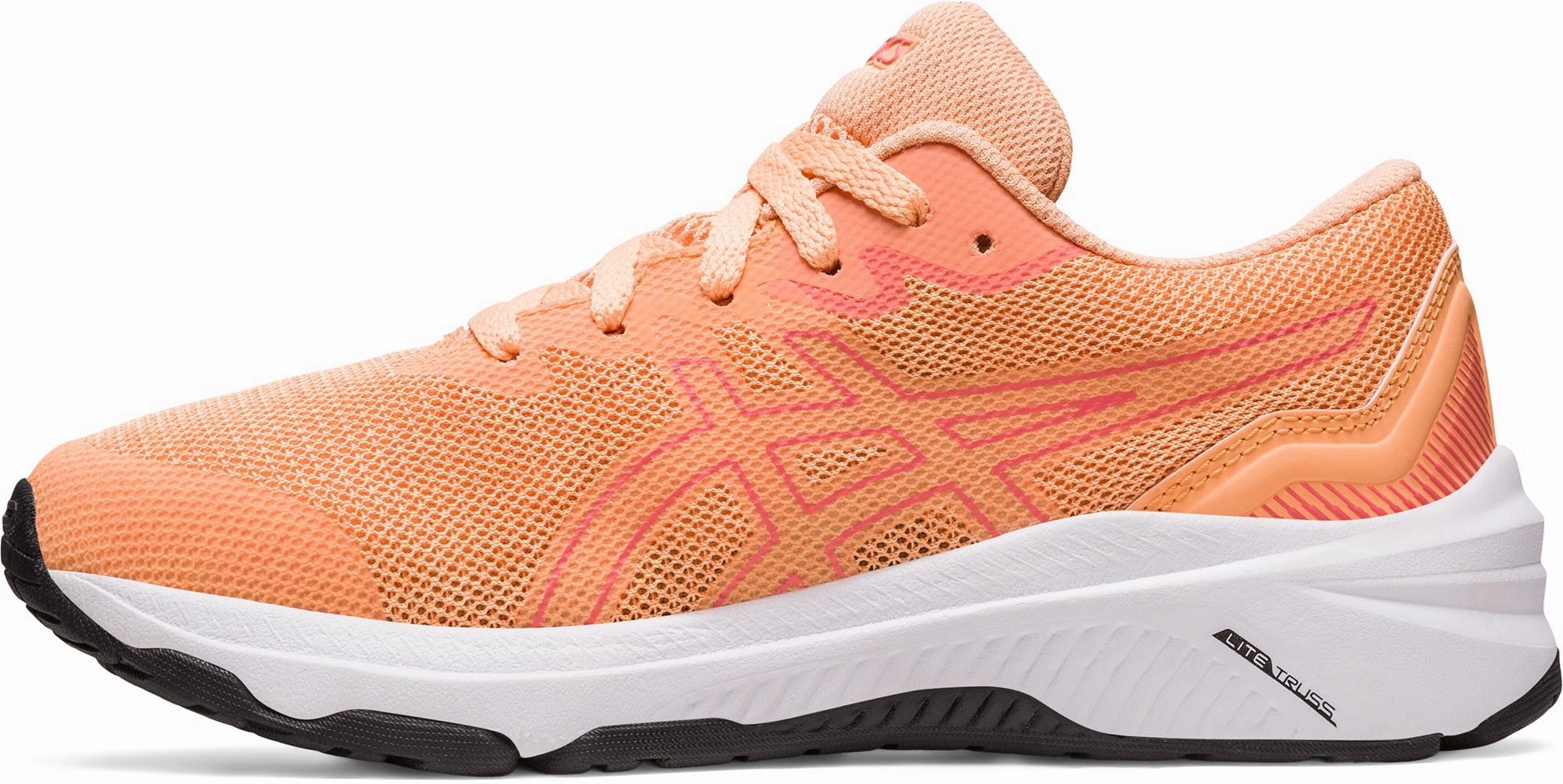 Asics GT 1000 11 GS Junior Running Shoes - Orange Neutral Support Shoes