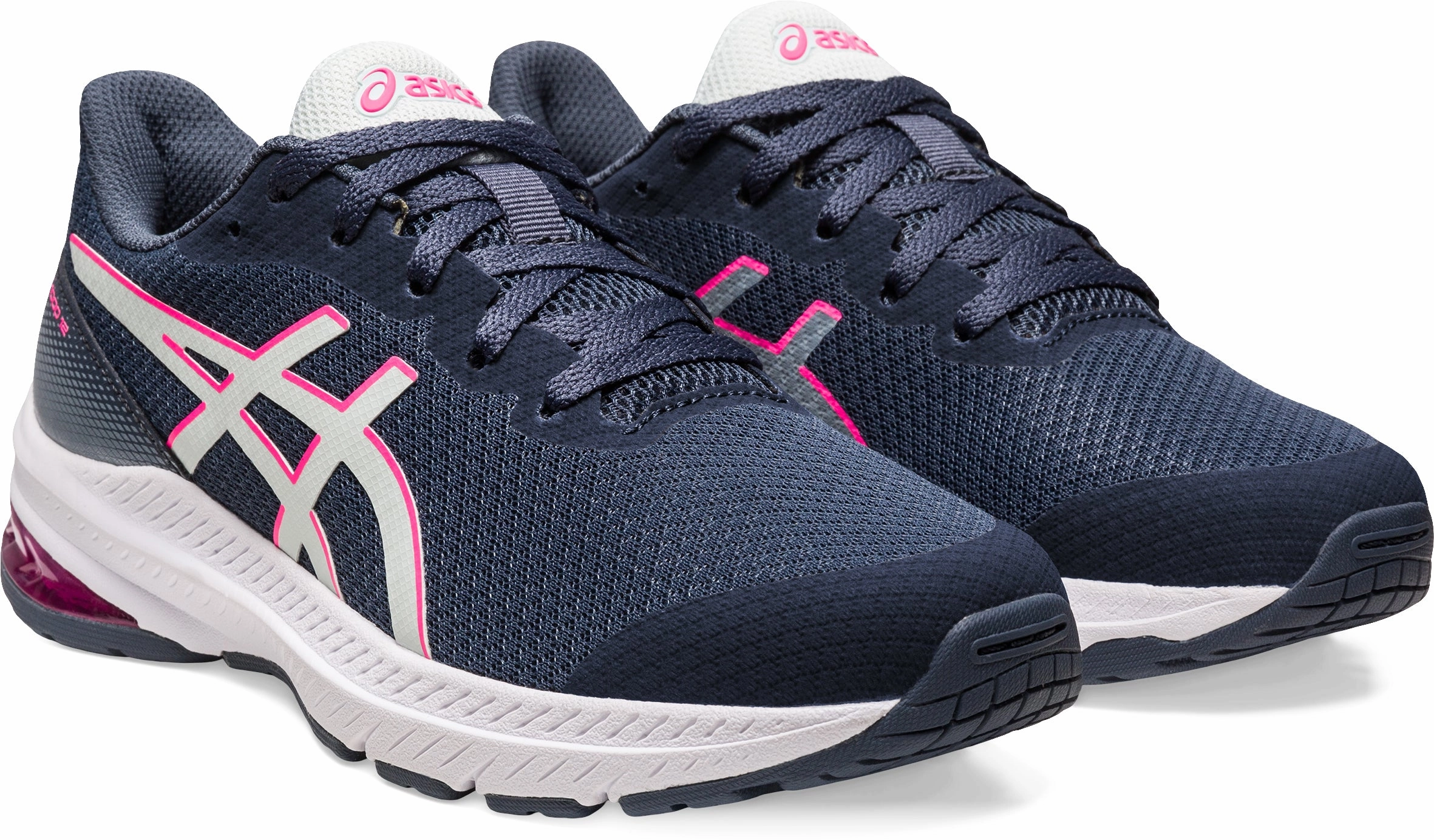 Asics GT 1000 12 GS Junior Running Shoes - Blue Neutral Support Shoes
