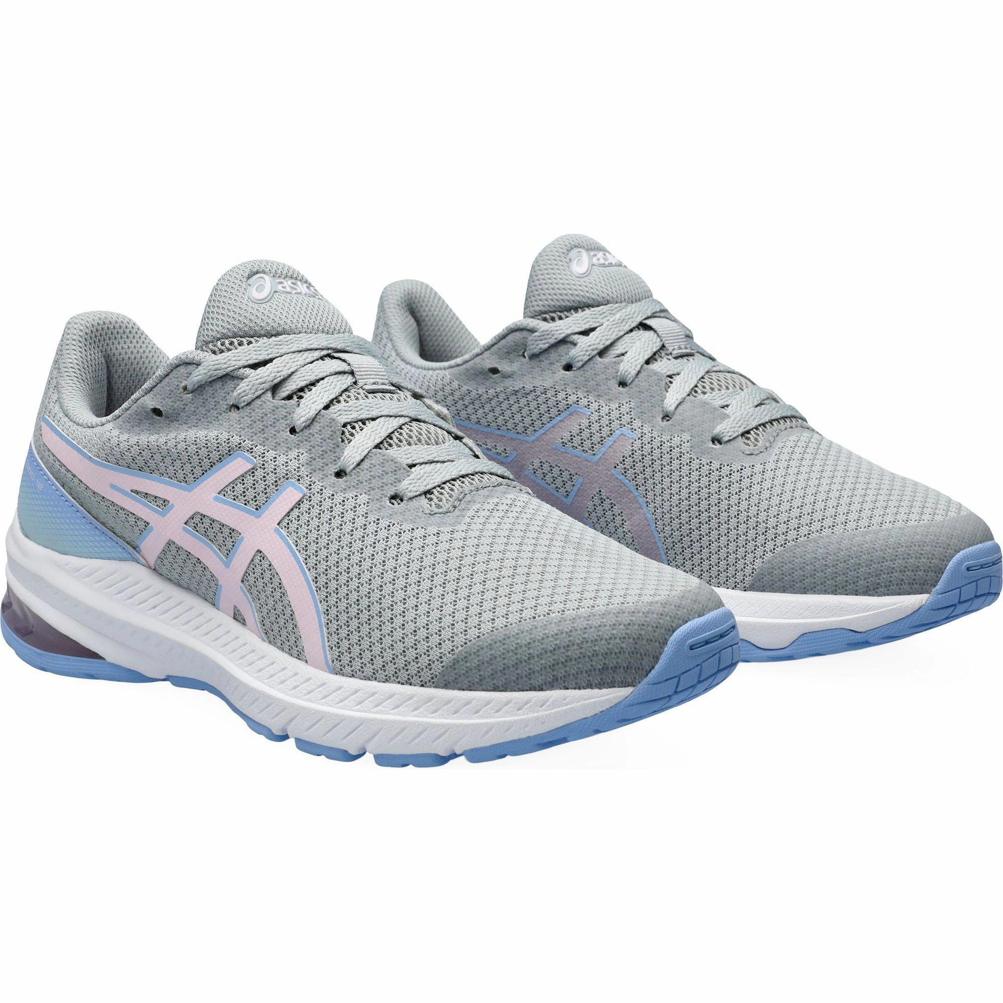 Asics GT 1000 12 GS Junior Running Shoes - Grey Neutral Support Shoes