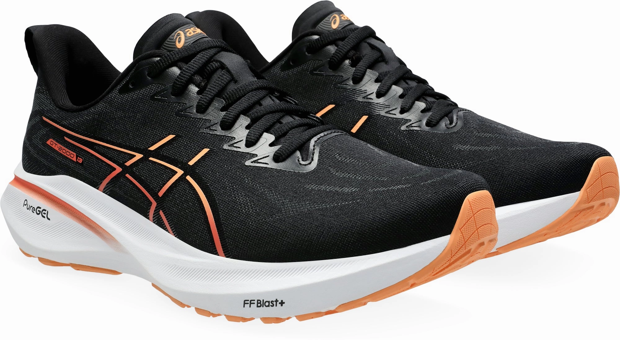 Asics GT 2000 13 Mens Running Shoes - Black Performance Shoes