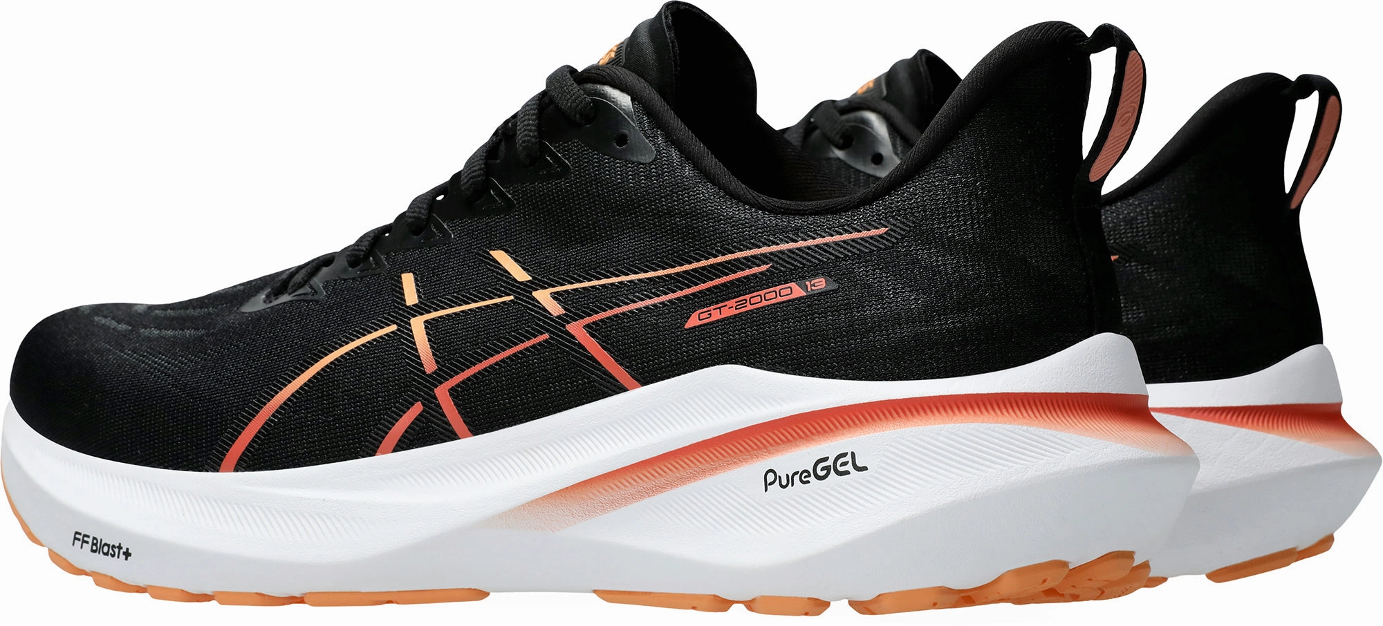 Asics GT 2000 13 Mens Running Shoes - Black Performance Shoes