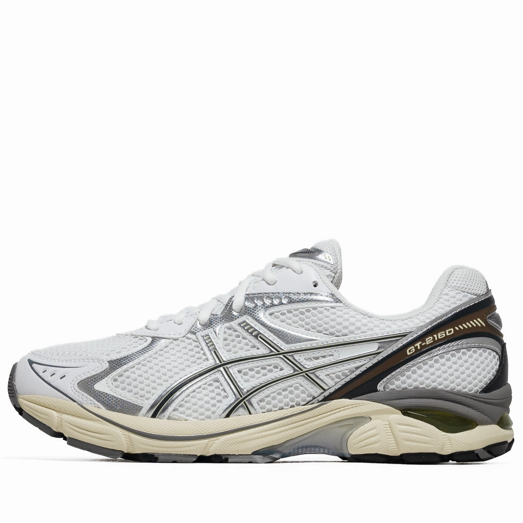 Asics GT-2160 - White/Soft Yellow Asics versatile shoes for sport and street