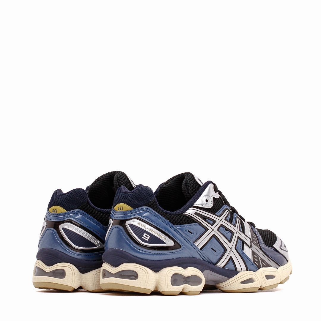 Asics Men Gel-Nimbus 9 Black Silver Core 1201A424-006 Asics shoe style pictures