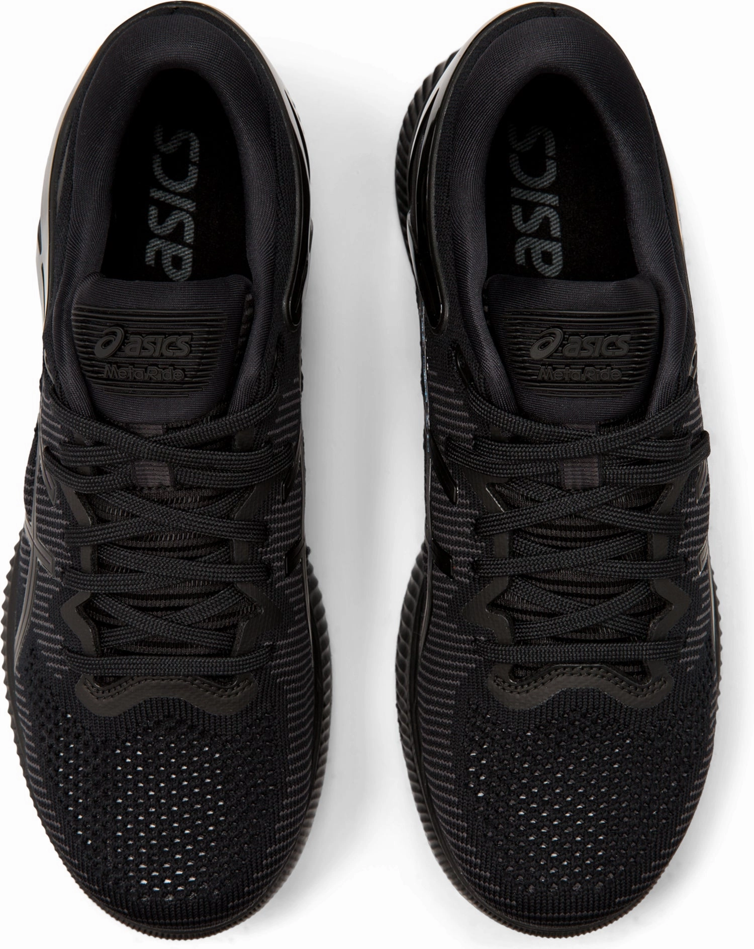 Asics MetaRide Mens Running Shoes - Black Neutral Support Shoes